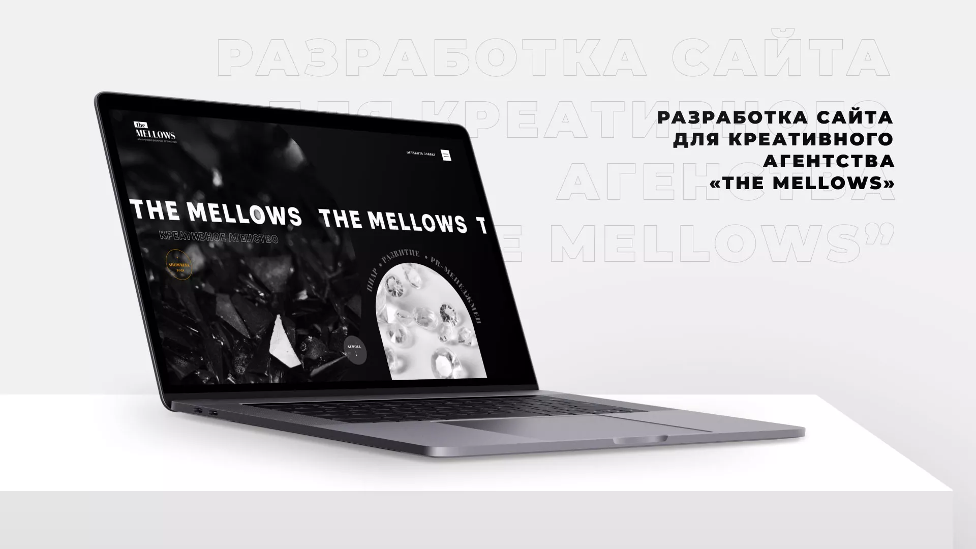 Разработка сайта креативного агентства «The Mellows» в Абинске