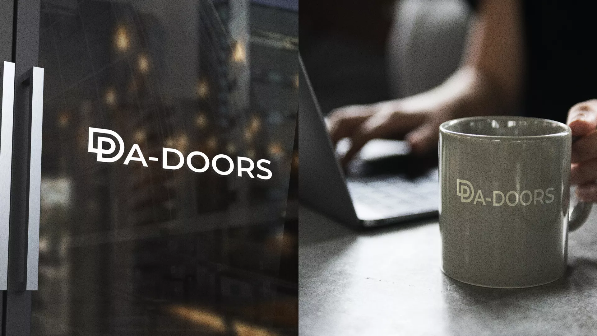 Создание логотипа компании «DA-DOORS» в Абинске